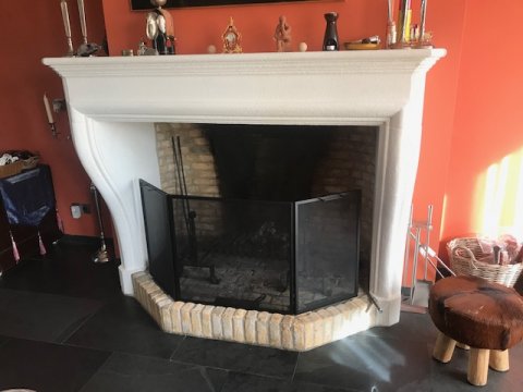 driedelig scharnierend scherm