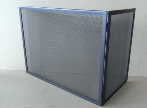 hoekscherm met scharnieren