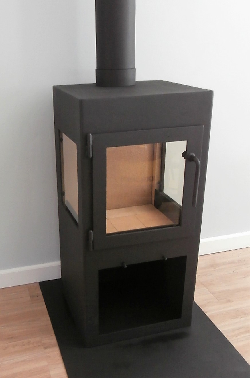 Verhoogde Orion klein met aan drie zijden glas