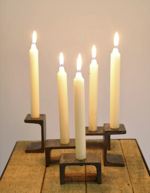 Kandelaar van losse blokjes